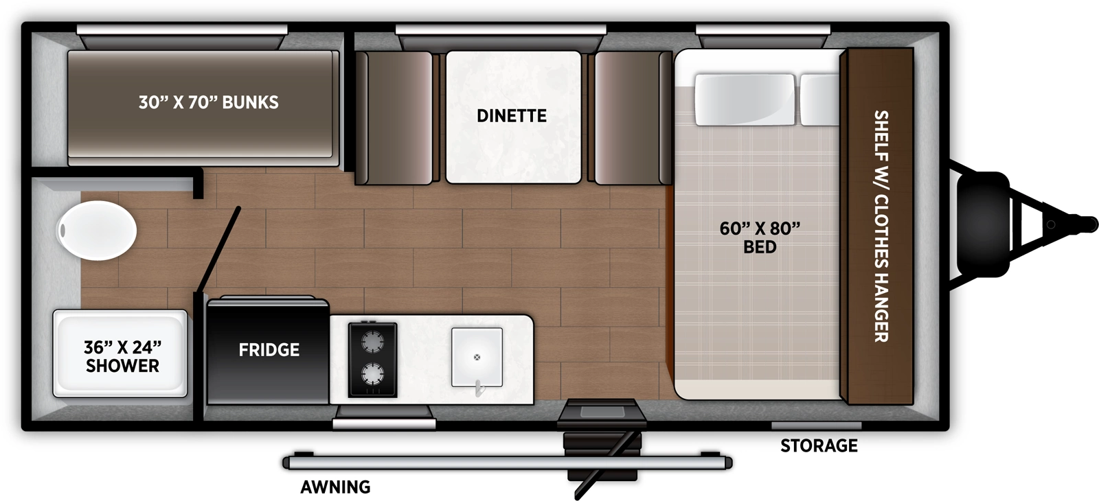 Airelume 160 Floorplan